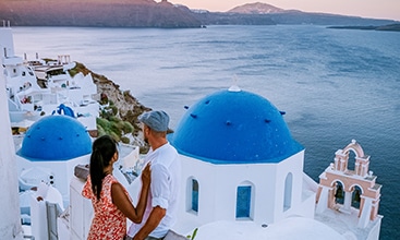 Blauw & wit paradijs