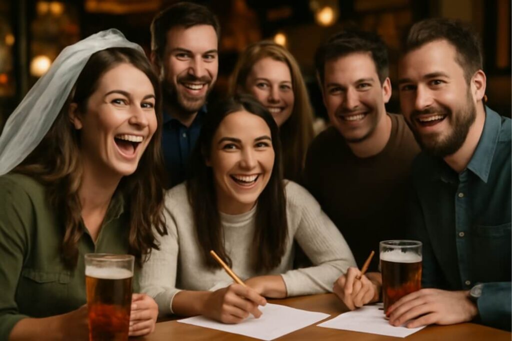 Waarom een pubquiz de perfecte activiteit is voor een vrijgezellenfeest