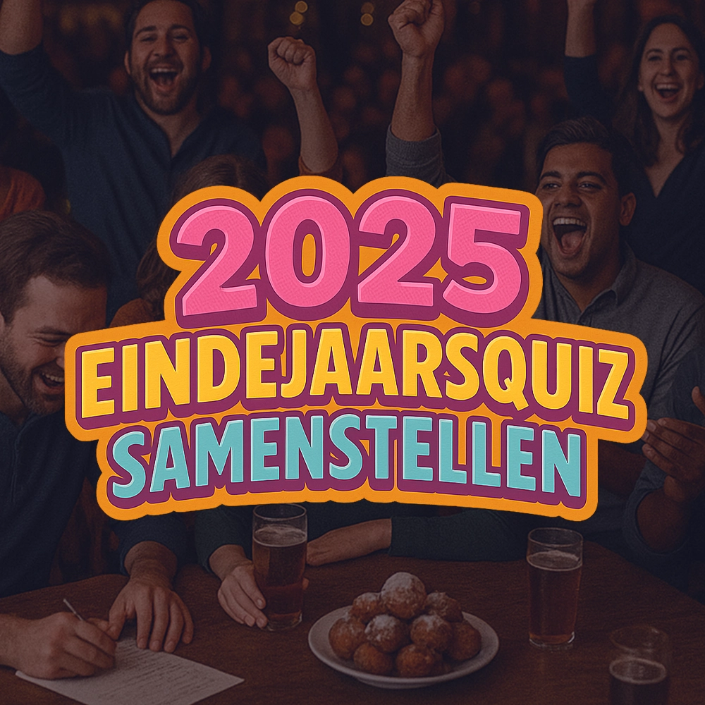2025 Eindejaarsquiz samenstellen
